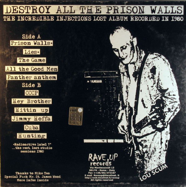 The Injections : Prison Walls (LP)