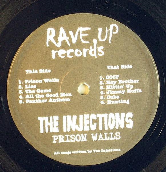 The Injections : Prison Walls (LP)