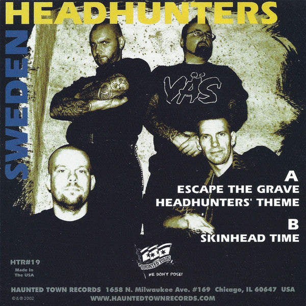 The Headhunters (2) : Escape The Grave (7", EP)