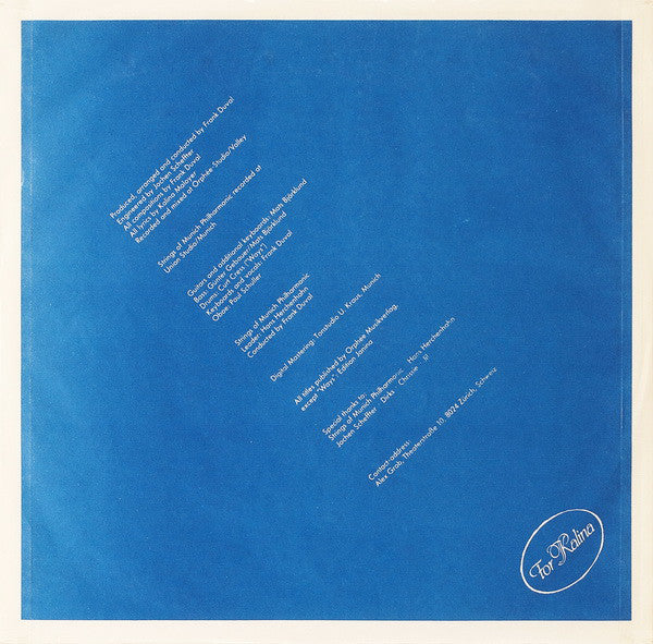 Frank Duval : Living Like A Cry (LP, Album)