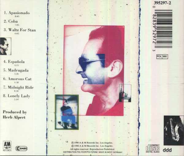 Stan Getz : Apasionado (CD, Album)