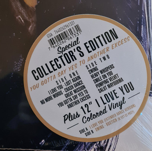 Yello : You Gotta Say Yes To Another Excess / I Love You (LP, Album, Ltd, RE + 12", Ltd, RE, Cle)