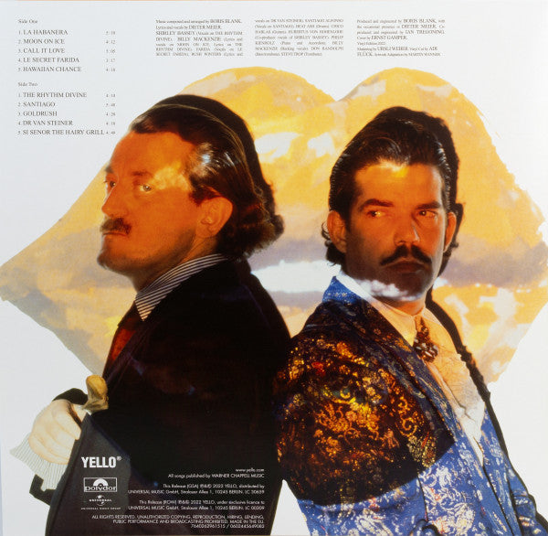 Yello : One Second / Goldrush (LP, Album, RE + 12", RE, Blu + Ltd, S/Edition)