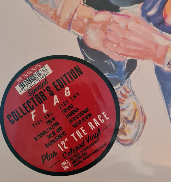 Yello : Flag / The Race (LP, Album, RE + 12", RE, Red + Ltd, S/Edition)