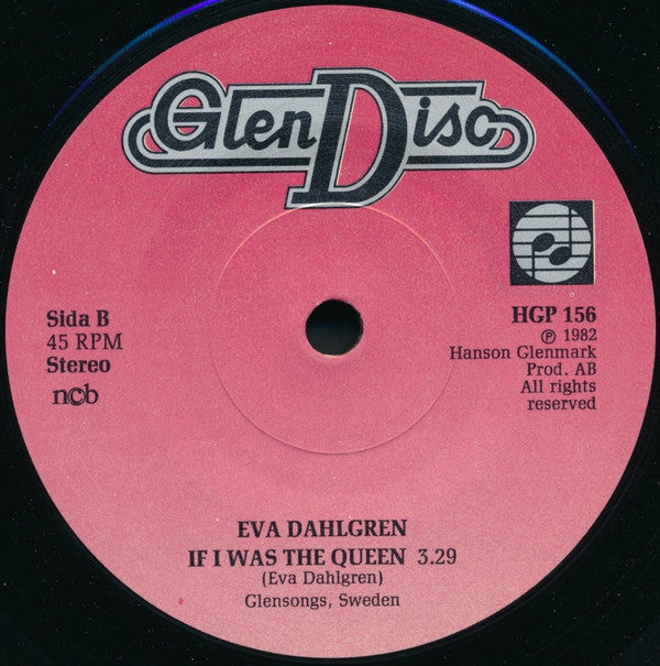 Eva Dahlgren : Ingenting (7", Single)