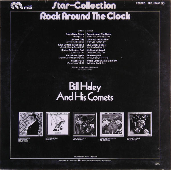 Bill Haley And His Comets : Rock Around The Clock (LP, Album, RE)