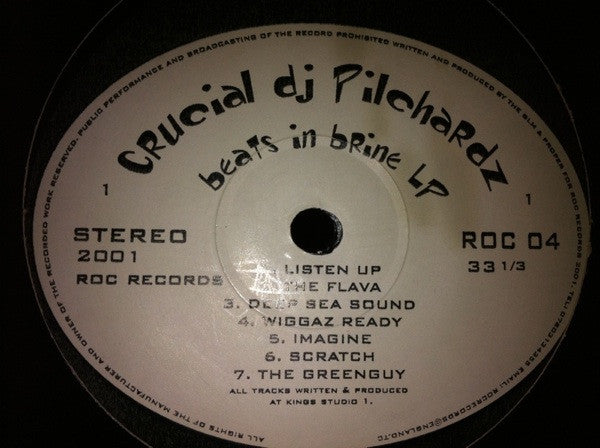 Crucial DJ Pilchardz : Beats In Brine (LP)