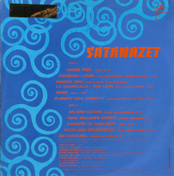 Satanazet : An Durzunel (LP, Album)