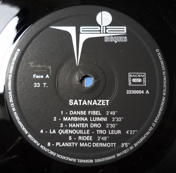 Satanazet : An Durzunel (LP, Album)