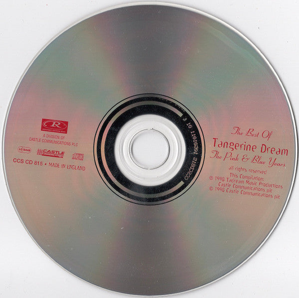 Tangerine Dream : The Best Of Tangerine Dream (The Pink Years) (CD, Comp)