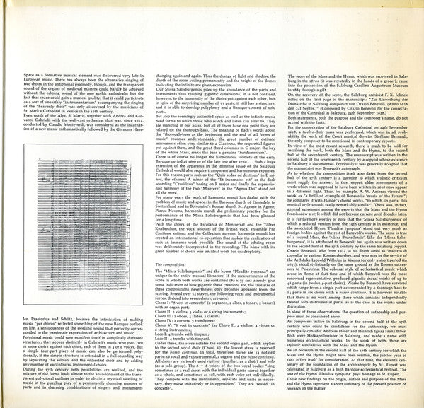 Escolania & Capella De Música Montserrat, Tölzer Knabenchor, Collegium Aureum, Ireneu Segarra OSB : Missa Salisburgensis A 53 Voci (LP, Album, Gat)