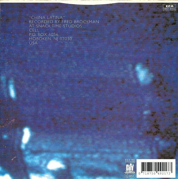 Cell (3) : Cross The River (7", Single, Ltd, Blu)