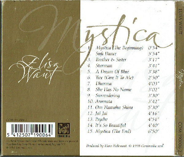 Elisa Waut : Mystica (CD, Album, Dig)