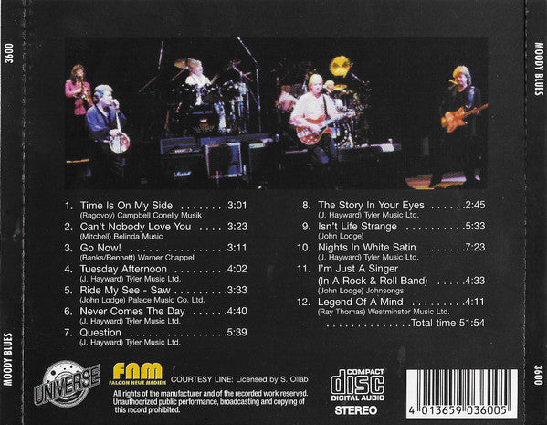 The Moody Blues : The Moody Blues (CD, Comp)