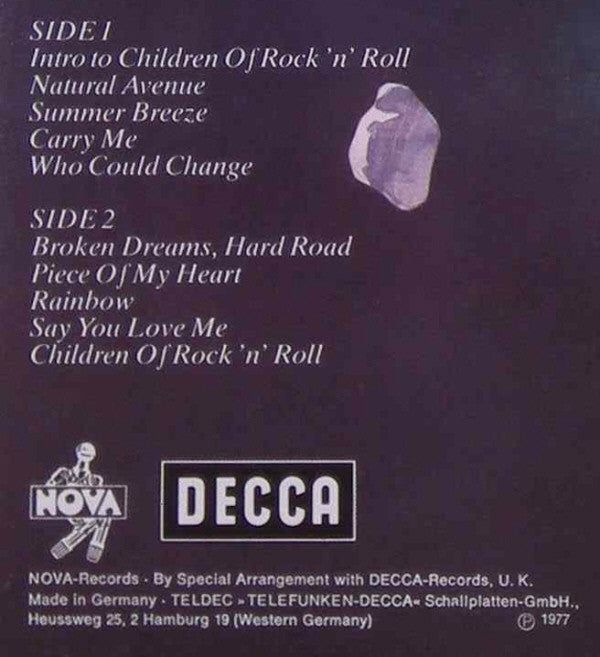 John Lodge : Natural Avenue (LP, Album, Gat)