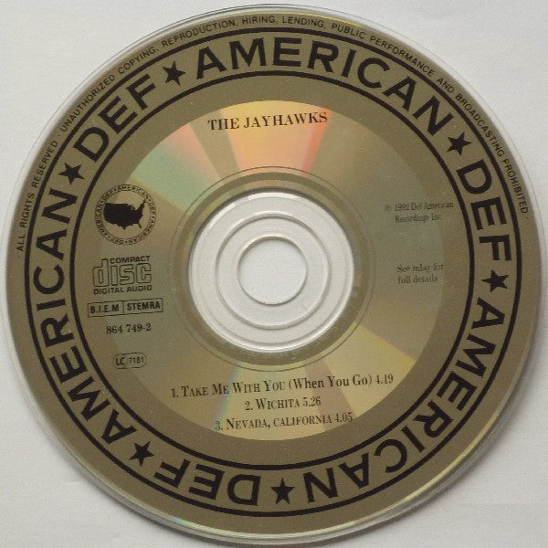 The Jayhawks : Take Me With You (When You Go) (CD, Single)