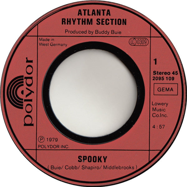 Atlanta Rhythm Section : Spooky (7")