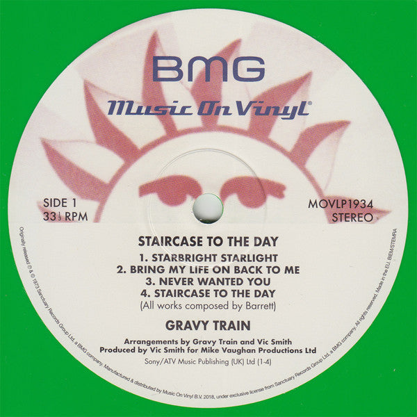 Gravy Train : Staircase To The Day (LP, Album, Ltd, Num, RE, Gre)