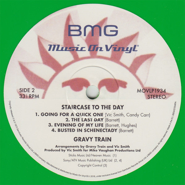 Gravy Train : Staircase To The Day (LP, Album, Ltd, Num, RE, Gre)