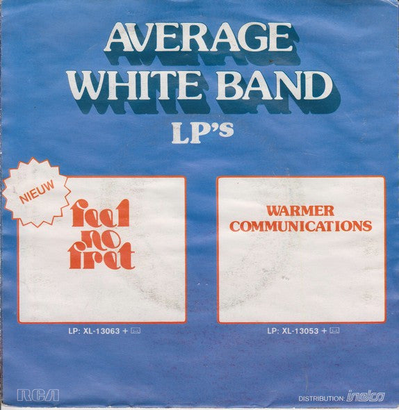 Average White Band : Atlantic Avenue (7", Single)