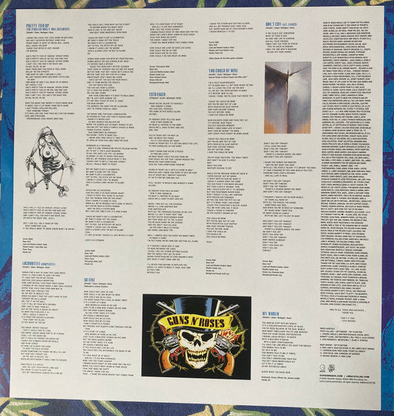 Guns N' Roses : Use Your Illusion II (2xLP, Album, RE, RM, Gat)