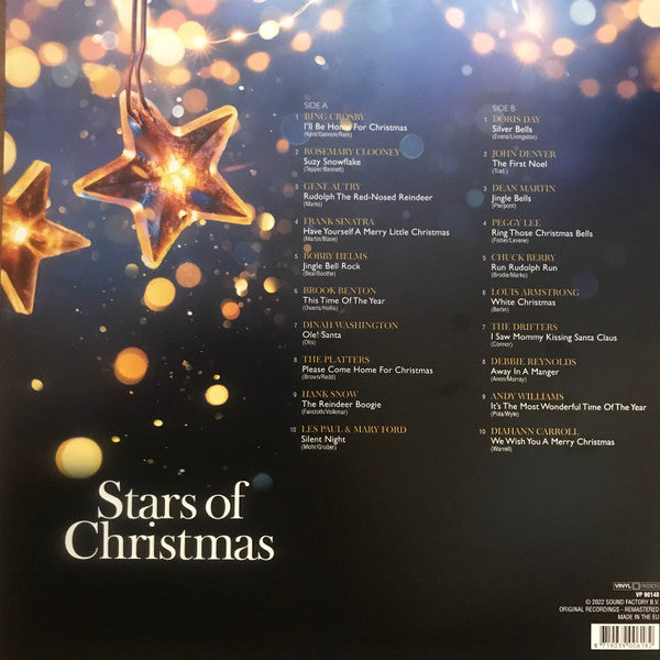 Various : Stars Of Christmas (LP, Album, Comp, Ltd, RM, Yel)