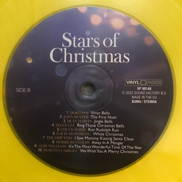Various : Stars Of Christmas (LP, Album, Comp, Ltd, RM, Yel)