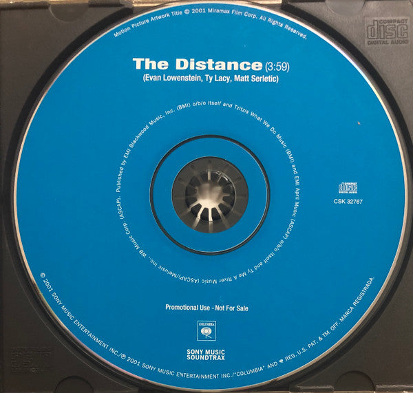Evan And Jaron : The Distance (CD, Single, Promo)