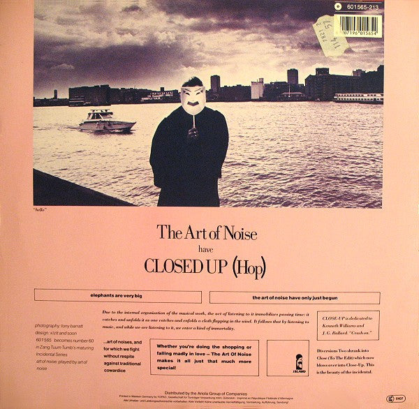 The Art Of Noise : Close-Up / Close-Up (Hop) (12", Maxi)