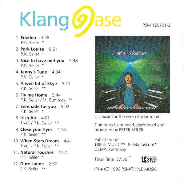 Peter Seiler : Klangoase (CD, Album)
