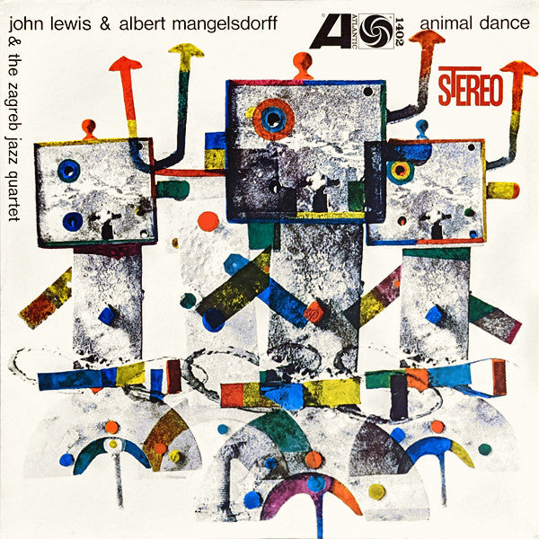 John Lewis (2) & Albert Mangelsdorff & Zagrebački Jazz Kvartet : Animal Dance (LP, Album, Ltd, RE)