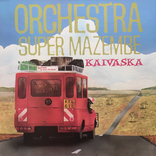 Orchestra Super Mazembe : Kaivaska (LP, Album, RE)