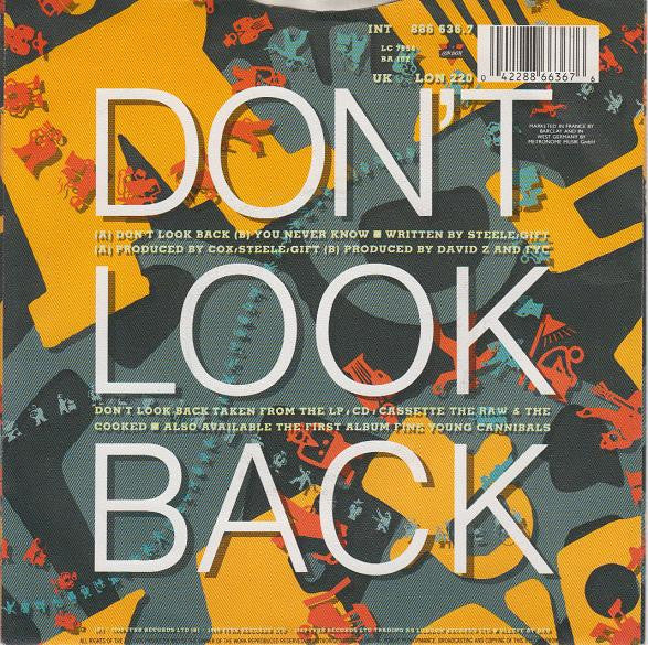 FYC* : Don't Look Back (7", Single)