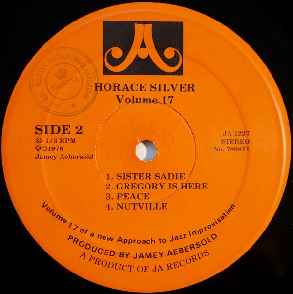 Jamey Aebersold : Horace Silver - Eight Jazz Classics (LP)