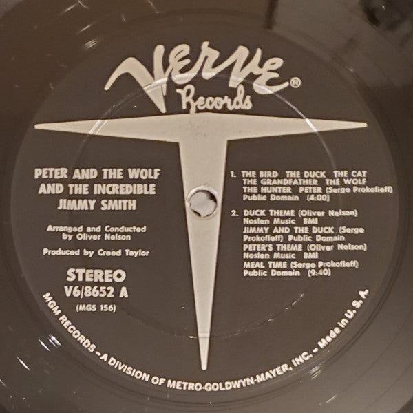 The Incredible Jimmy Smith* : Peter & The Wolf (LP, Album)