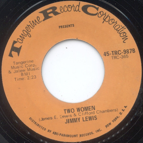 Jimmy Lewis : We Can Make It (7")