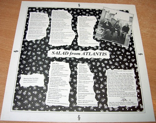 Salad From Atlantis : Plastic Paradise (LP, MiniAlbum)