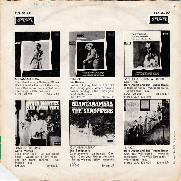 Jimi Hendrix & Curtis Knight : Hush Now / Flashing (7", Mono)