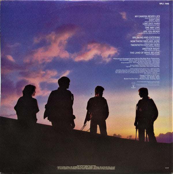 Bucks Fizz : Are You Ready? (LP, Album, Gat)