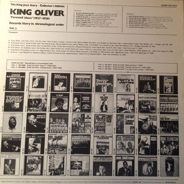 King Oliver : Farewell Blues (1927 - 1928) (LP, Comp)