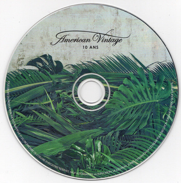 Various : American Vintage 10 Ans (CD, Promo, Dou)