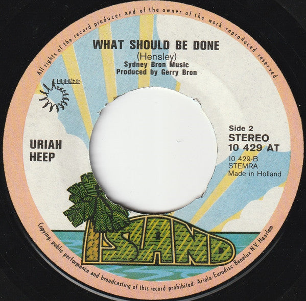 Uriah Heep : Look At Yourself (7", Single)