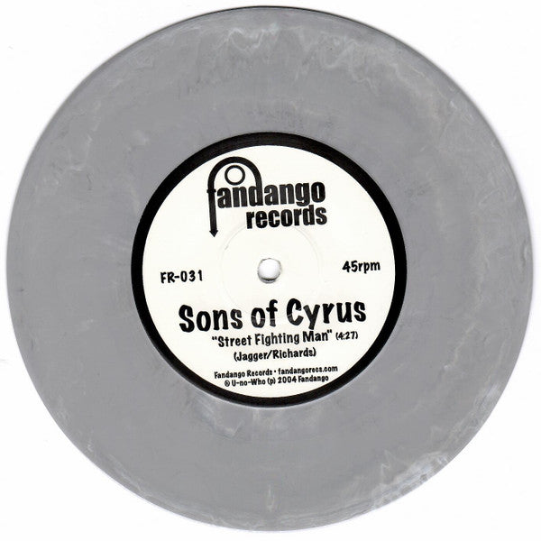 Sons Of Cyrus : Tired Of This Time (7", Single, Gre)