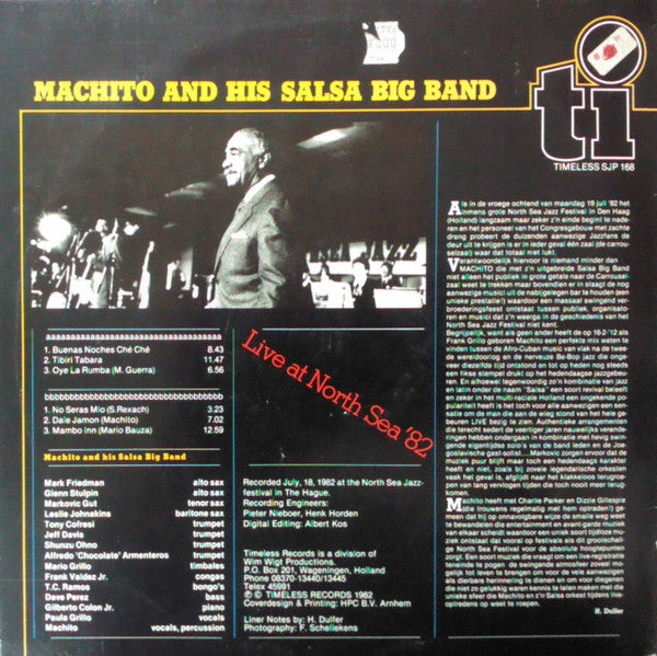 Machito And His Salsa Big Band : Live At North Sea '82 (LP, Album)