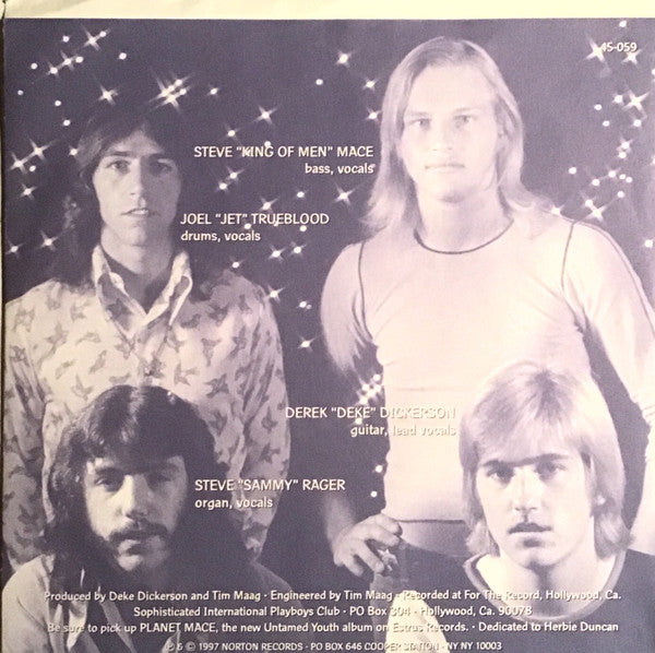 Untamed Youth : Go Girl Go (7")