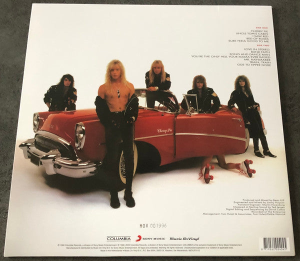 Warrant : Cherry Pie (LP, Album, Ltd, Num, RE, Sil)