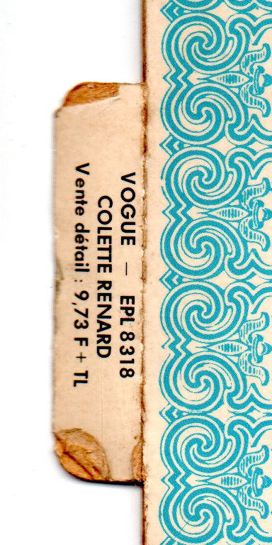 Colette Renard : Les Disques D'Or De La Chanson  (7", EP)