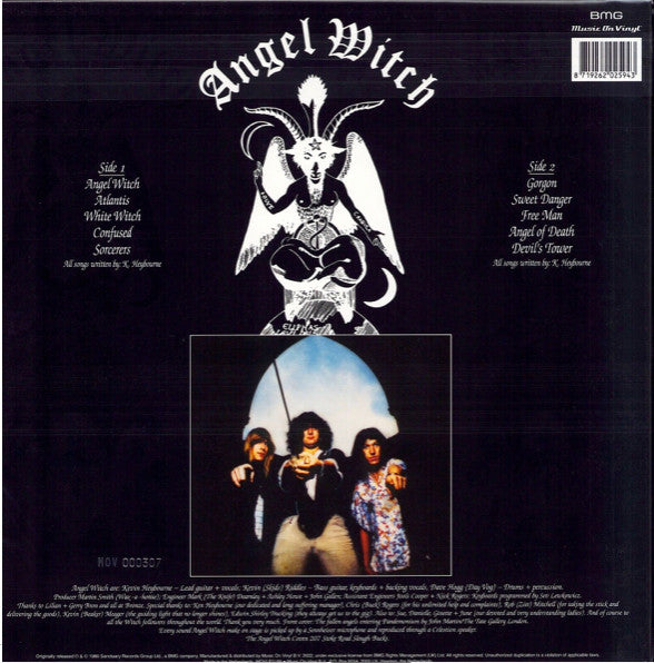 Angel Witch : Angel Witch (LP, Album, Ltd, Num, RE, Bla)