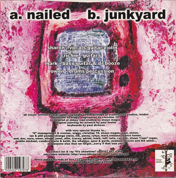 Mercedes (21) : Nailed (7")