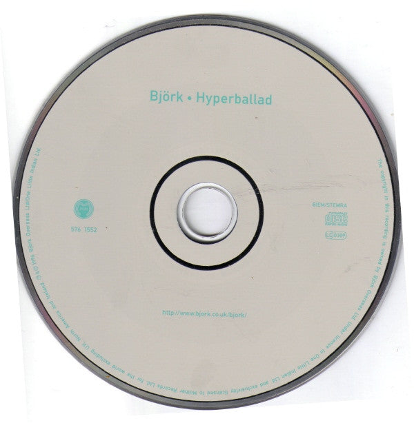 Björk : Hyperballad (CD, Single)